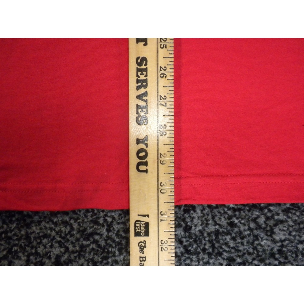 WWE AJ Styles T-shirt L Red‎ Untouchable One Hard To Follow Wrestle Royal Rumble - Picture 13 of 14